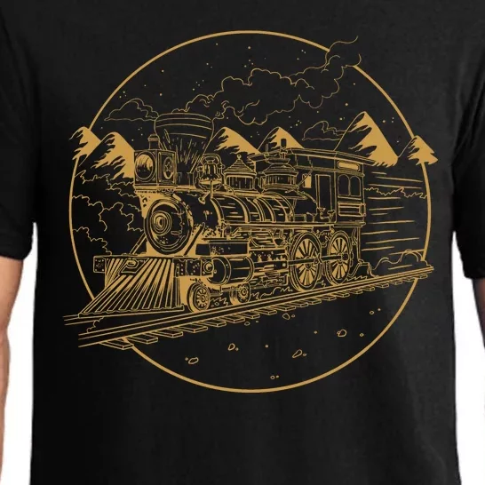 Steam Train Pajama Set