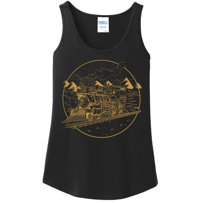 Steam Train Ladies Essential Tank