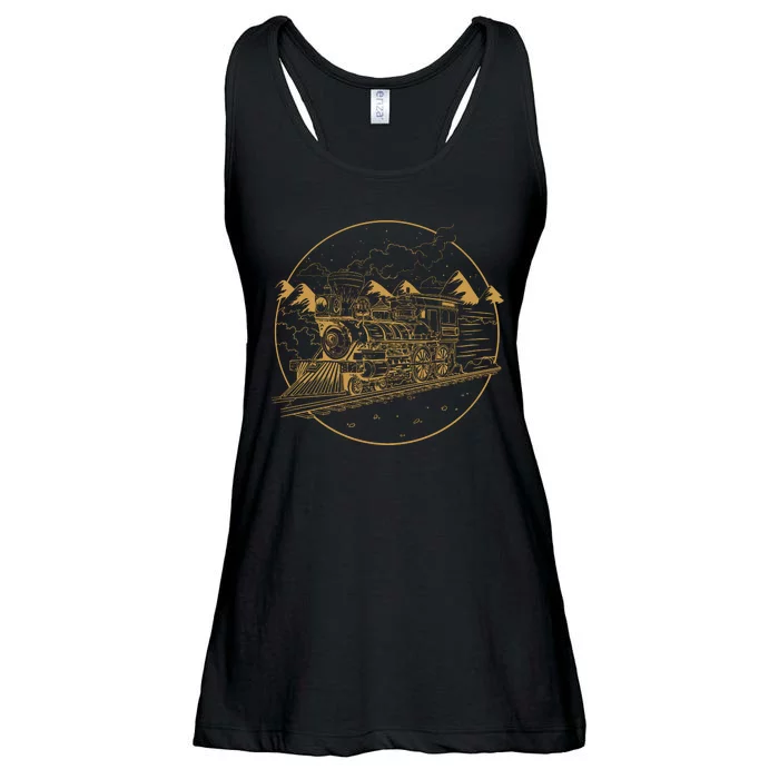 Steam Train Ladies Essential Flowy Tank