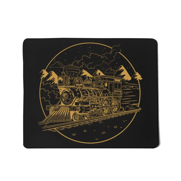 Steam Train Mousepad