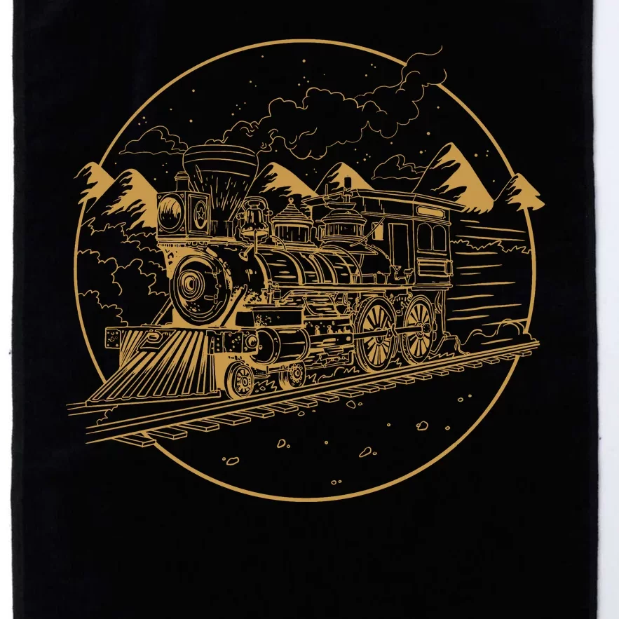 Steam Train Platinum Collection Golf Towel