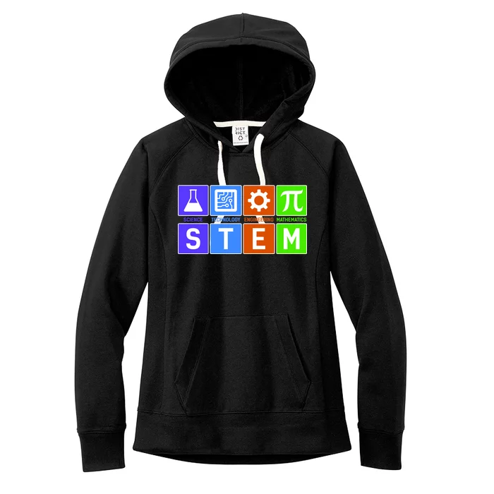 STEM - Science Technology Engineering Mathematics Women's Fleece Hoodie