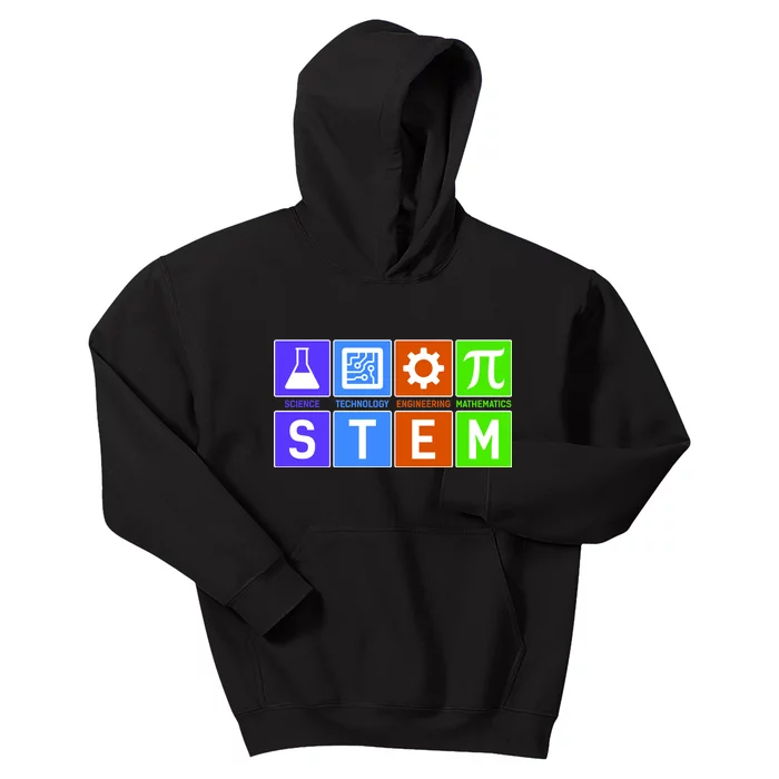 STEM - Science Technology Engineering Mathematics Kids Hoodie