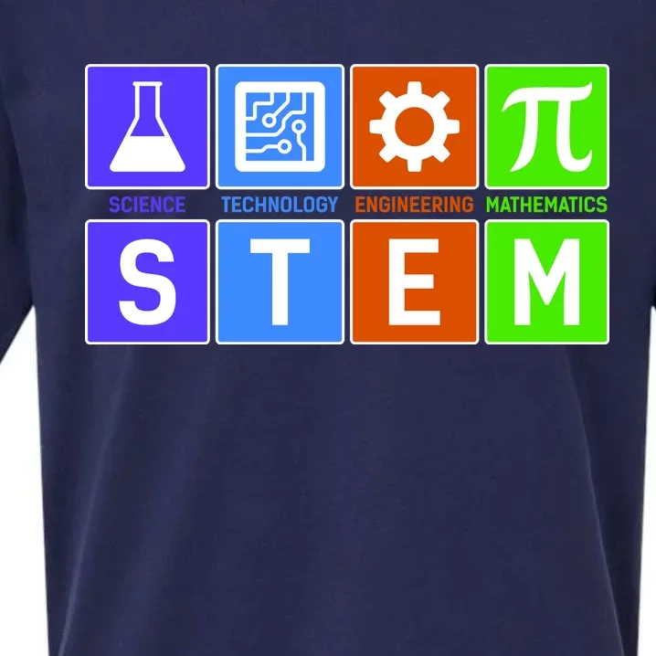 STEM - Science Technology Engineering Mathematics Sueded Cloud Jersey T-Shirt