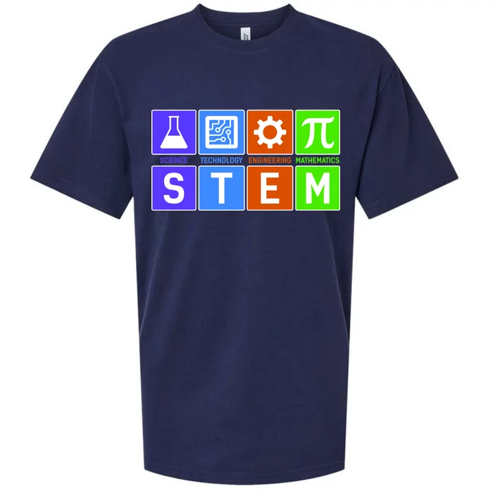 STEM - Science Technology Engineering Mathematics Sueded Cloud Jersey T-Shirt