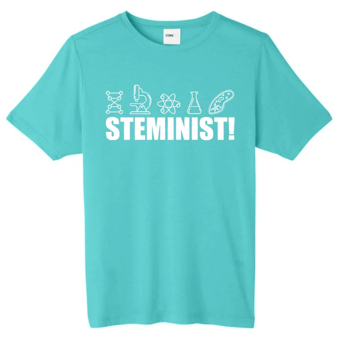 Steminist March For Science Logo ChromaSoft Performance T-Shirt