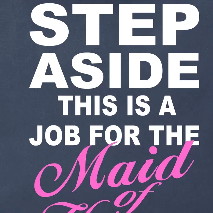 Step Aside This Is A Job For The Maid of Honor Zip Tote Bag