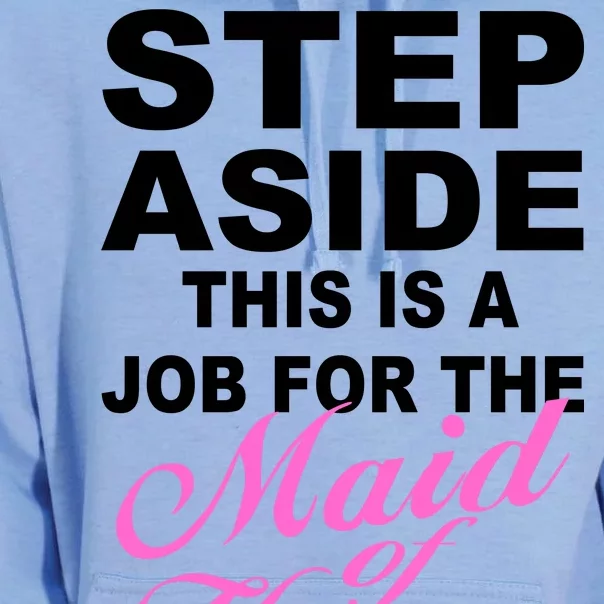 Step Aside This Is A Job For The Maid of Honor Unisex Surf Hoodie