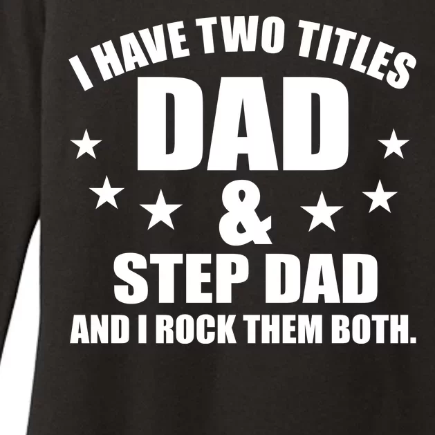 Step Dad Rocks Womens CVC Long Sleeve Shirt