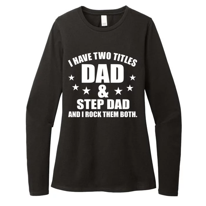 Step Dad Rocks Womens CVC Long Sleeve Shirt