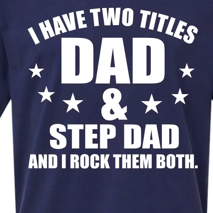 Step Dad Rocks Sueded Cloud Jersey T-Shirt