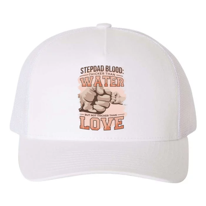 Stepdad Blood Love Yupoong Adult 5-Panel Trucker Hat