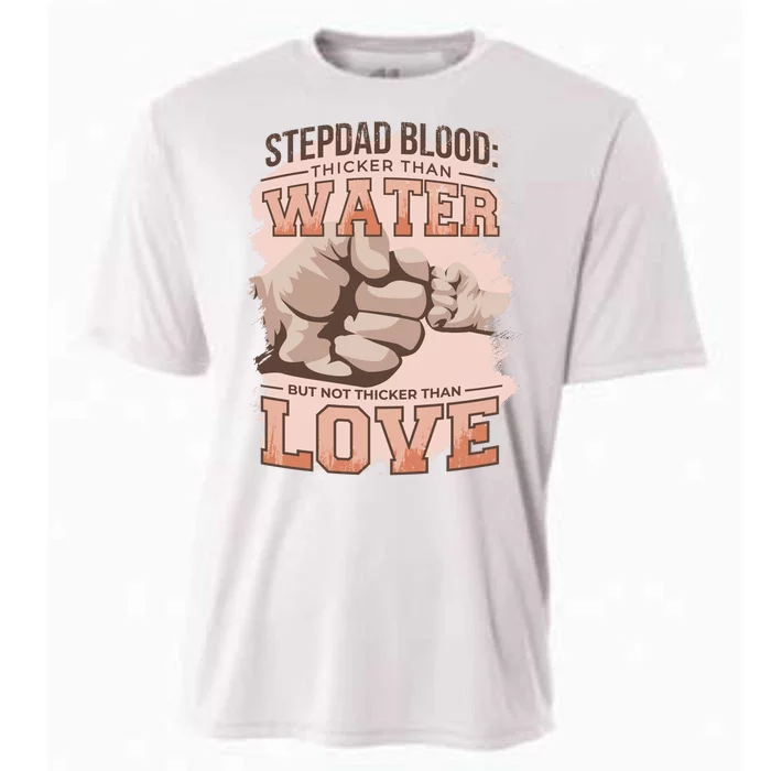 Stepdad Blood Love Cooling Performance Crew T-Shirt