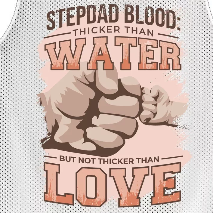 Stepdad Blood Love Mesh Reversible Basketball Jersey Tank