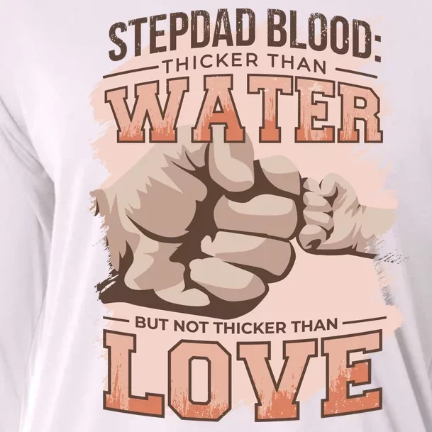 Stepdad Blood Love Cooling Performance Long Sleeve Crew