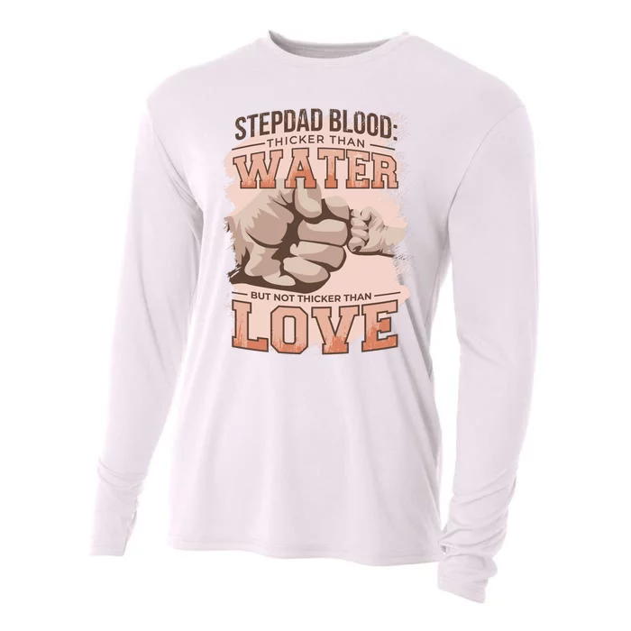 Stepdad Blood Love Cooling Performance Long Sleeve Crew