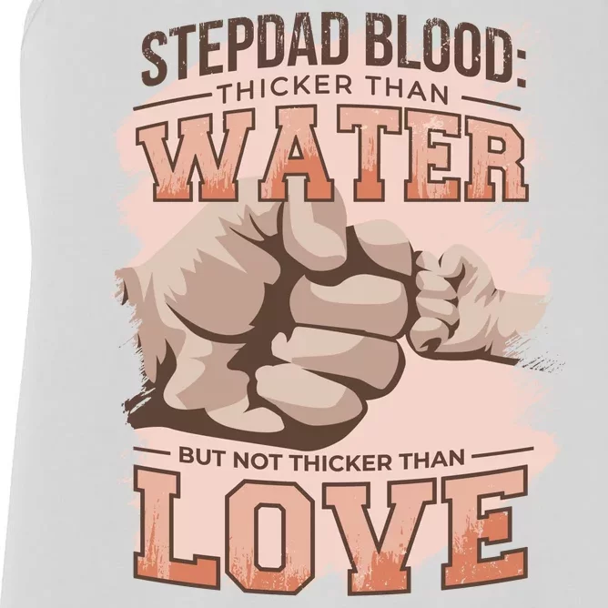 Stepdad Blood Love Women's Racerback Tank