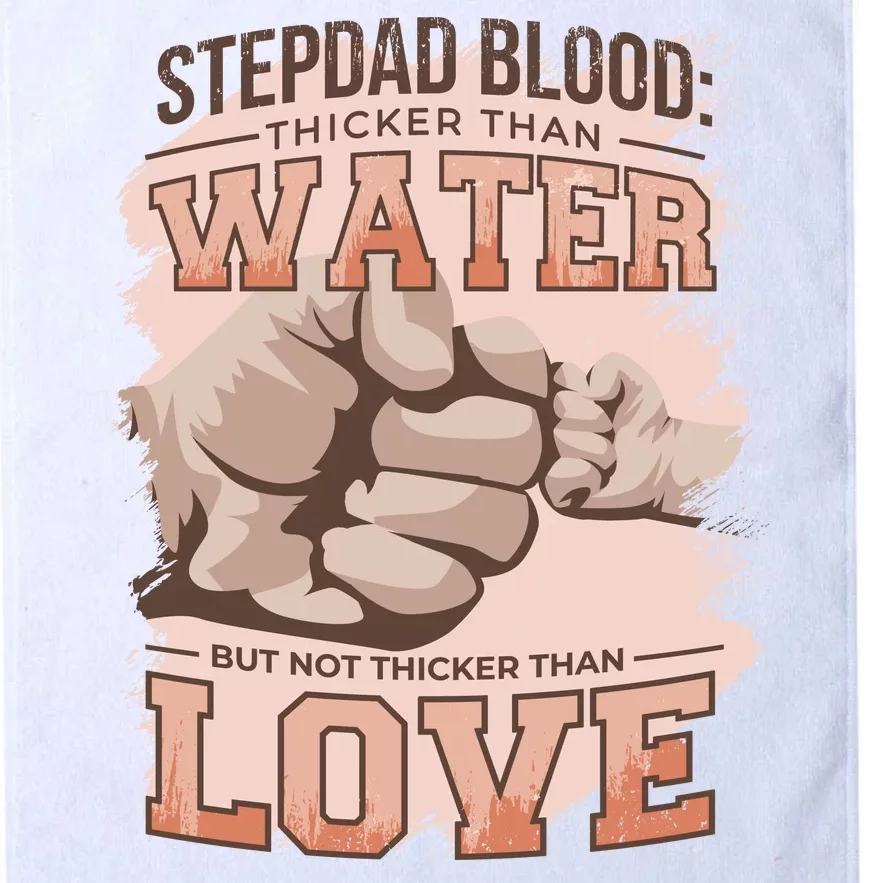 Stepdad Blood Love Platinum Collection Golf Towel