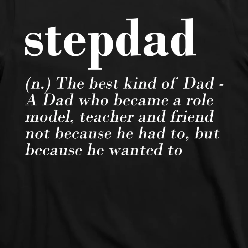 Stepdad Definition T-Shirt