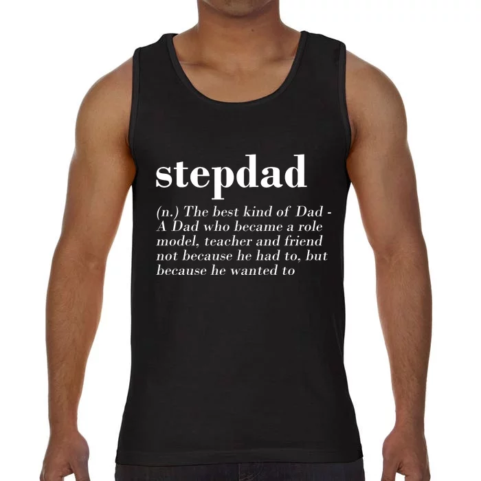 Stepdad Definition Comfort Colors® Tank Top