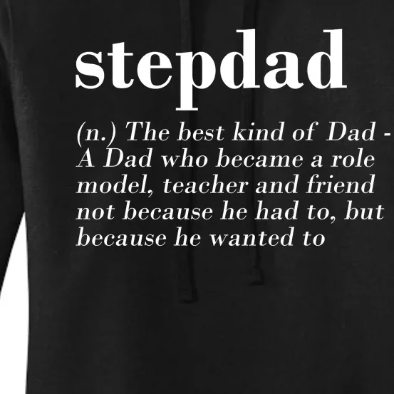 Stepdad Definition Women's Pullover Hoodie