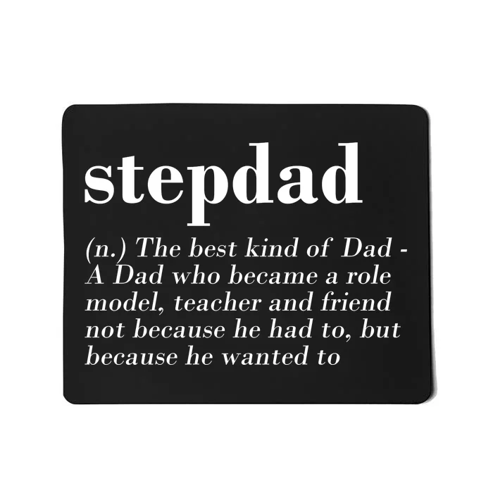 Stepdad Definition Mousepad