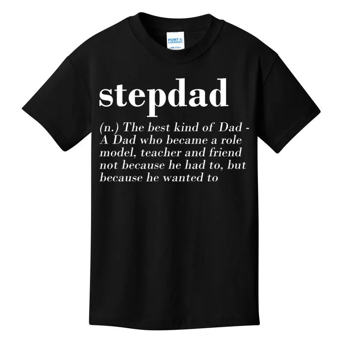 Stepdad Definition Kids T-Shirt