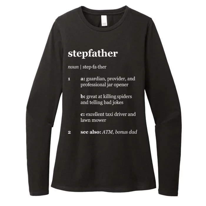 Stepfather Noun Definition Womens CVC Long Sleeve Shirt