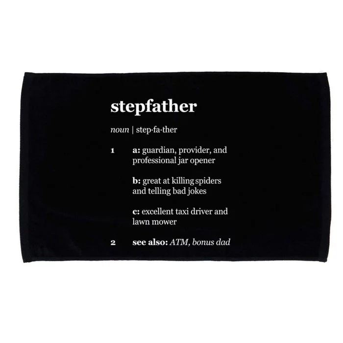 Stepfather Noun Definition Microfiber Hand Towel