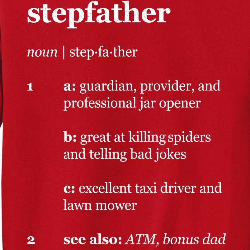 Stepfather Noun Definition Sweatshirt