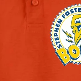 Stephen Foster Elementary Bolts Logo Dry Zone Grid Performance Polo