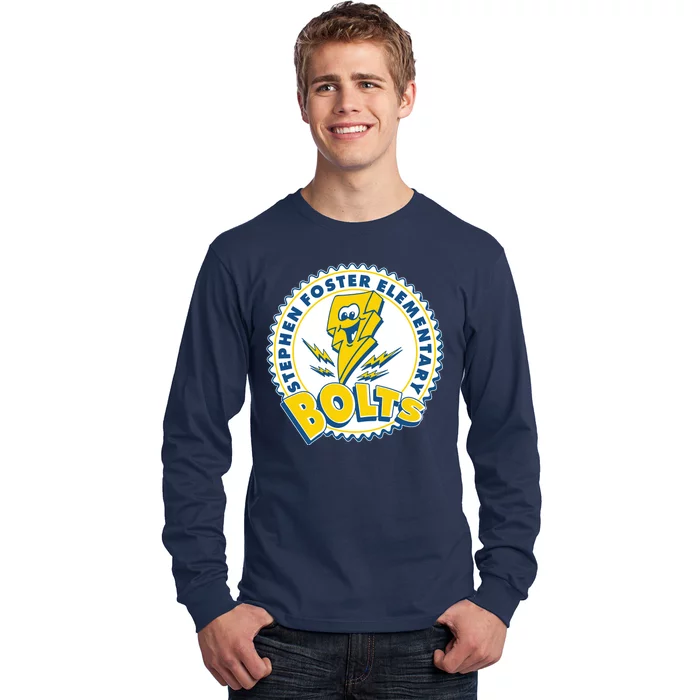 Stephen Foster Elementary Bolts Logo Long Sleeve Shirt