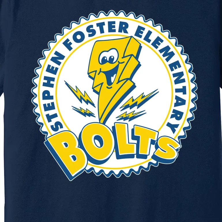 Stephen Foster Elementary Bolts Logo Premium T-Shirt