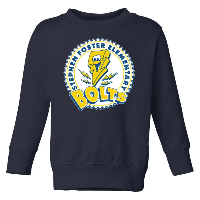 Stephen Foster Elementary Bolts Logo Toddler Sweatshirt