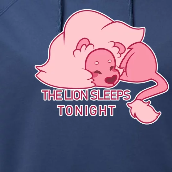 Stephens Universe Lion Sleeps Performance Fleece Hoodie