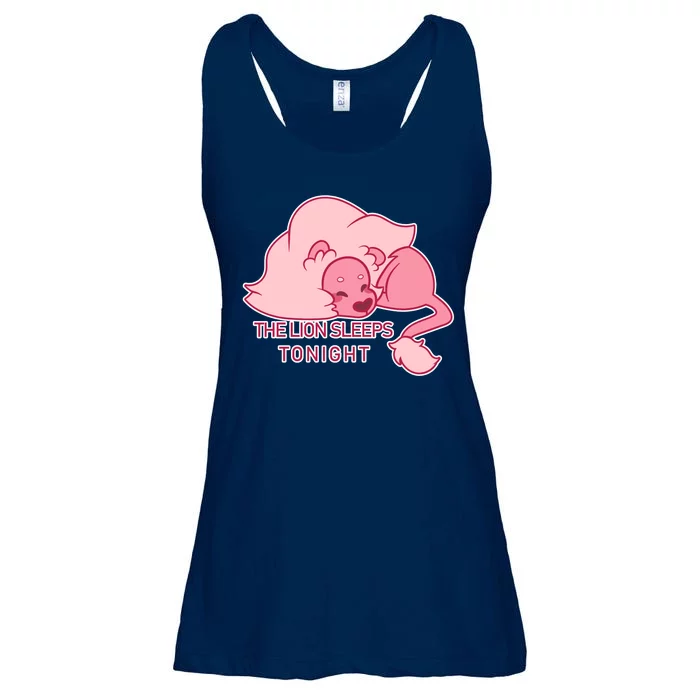 Stephens Universe Lion Sleeps Ladies Essential Flowy Tank