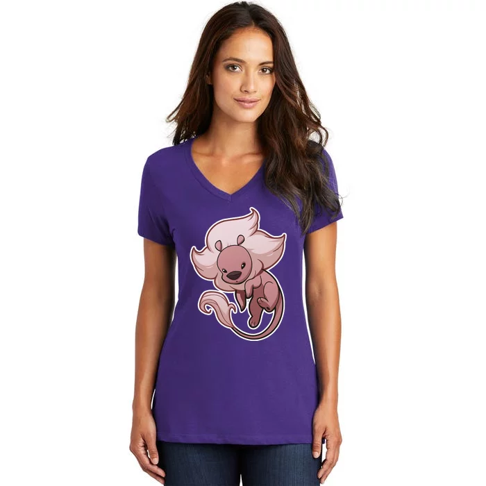 Stephens Universe Lionmew Women's V-Neck T-Shirt