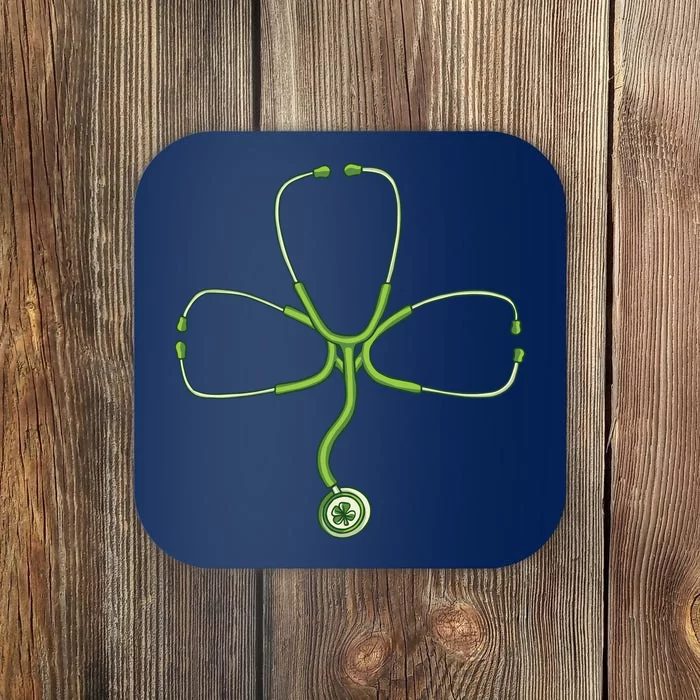 Stethoscope Clover Coaster