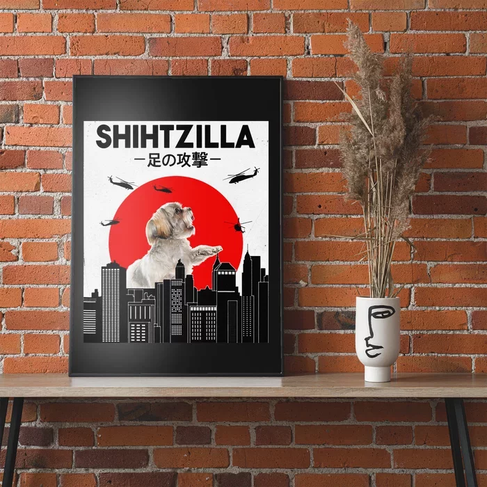 Shih Tzu Funny Shih Tzu Shih Tzu Poster