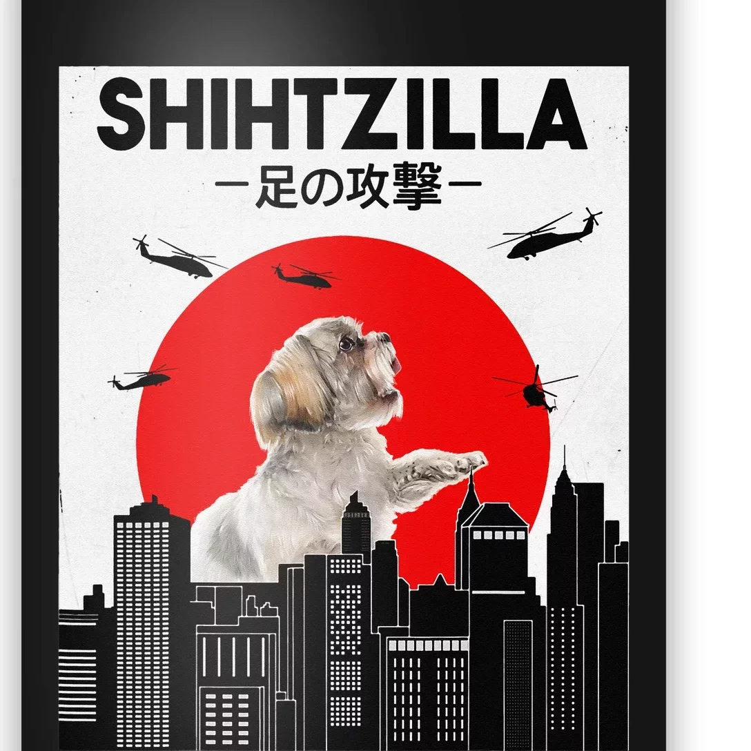 Shih Tzu Funny Shih Tzu Shih Tzu Poster