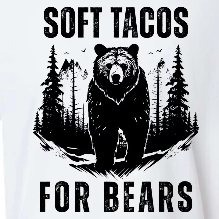 Soft Tacos For Bears Funny Camping Sueded Cloud Jersey T-Shirt