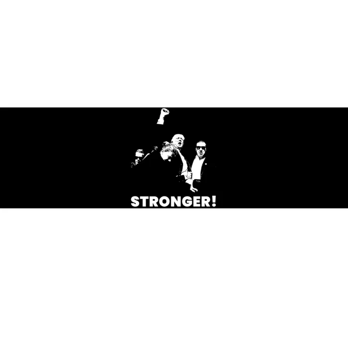 Stronger Trump Fight Support Bumper Sticker