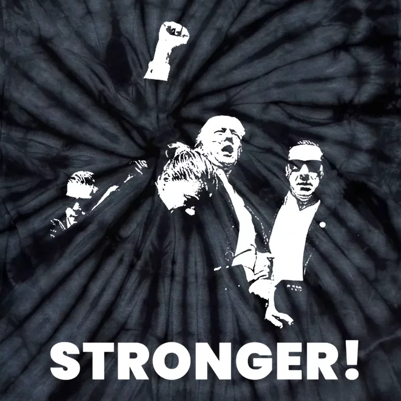 Stronger Trump Fight Support Tie-Dye T-Shirt