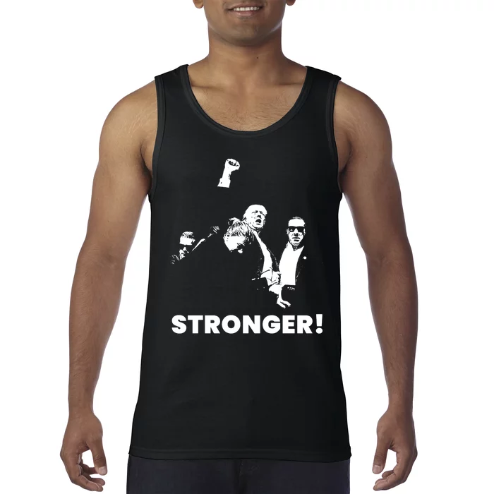 Stronger Trump Fight Support Tank Top