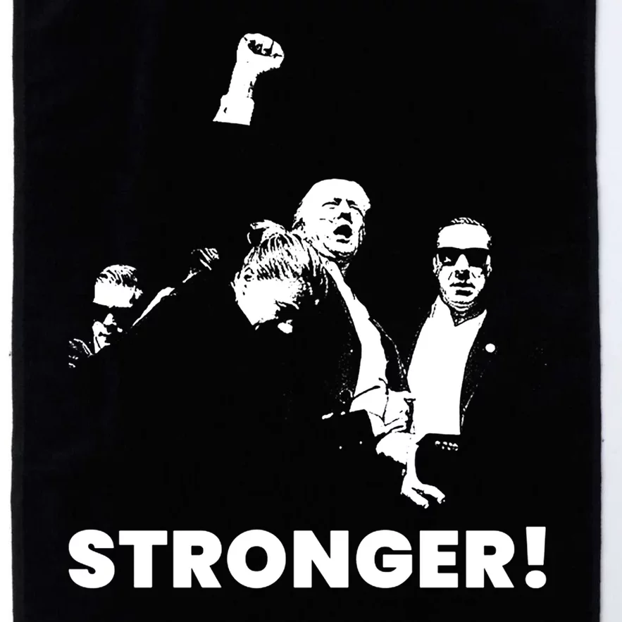 Stronger Trump Fight Support Platinum Collection Golf Towel