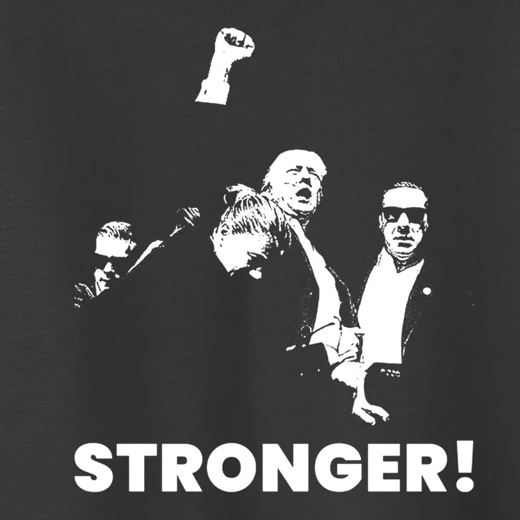 Stronger Trump Fight Support Toddler T-Shirt