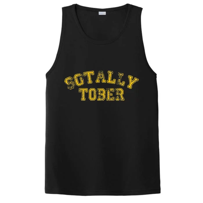 Sotally Tober Funny Alcohol Performance Tank