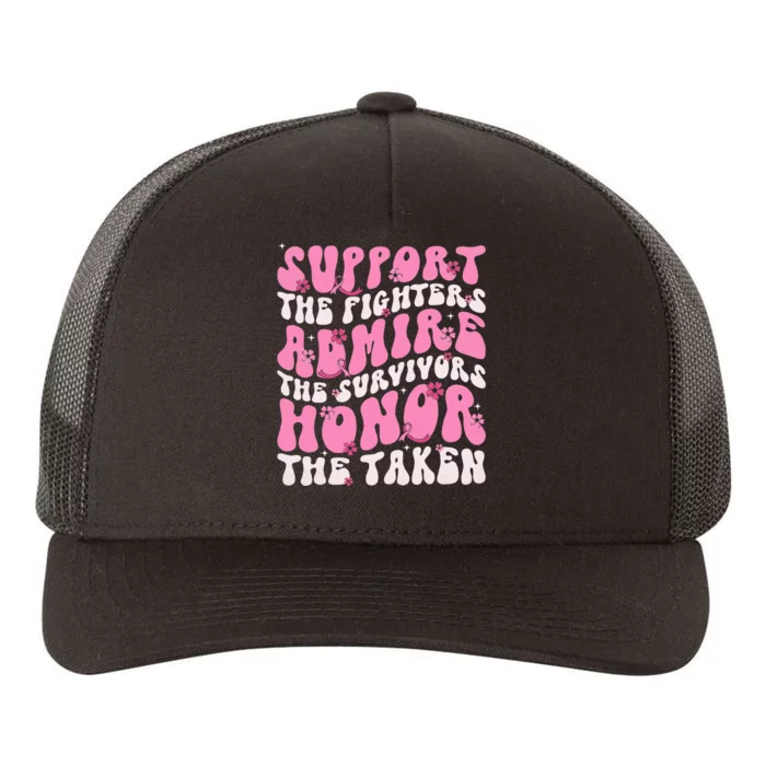 Support The Fighters Admire The Survivors Honor The Taken Yupoong Adult 5-Panel Trucker Hat