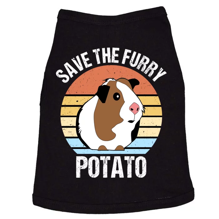 Save The Furry Potato Funny Guinea Pig Doggie Tank