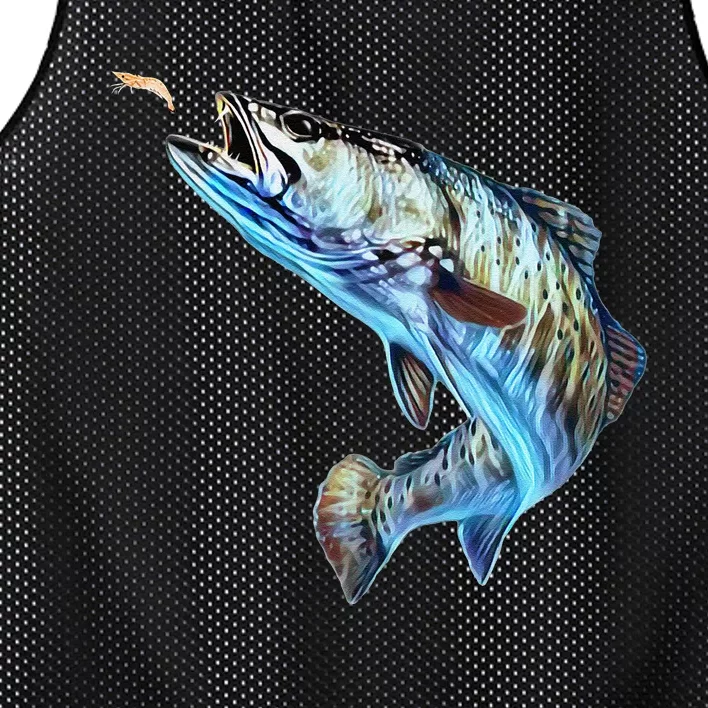 Speckled Trout Fishing  & Speckled Trout Mesh Reversible Basketball Jersey Tank